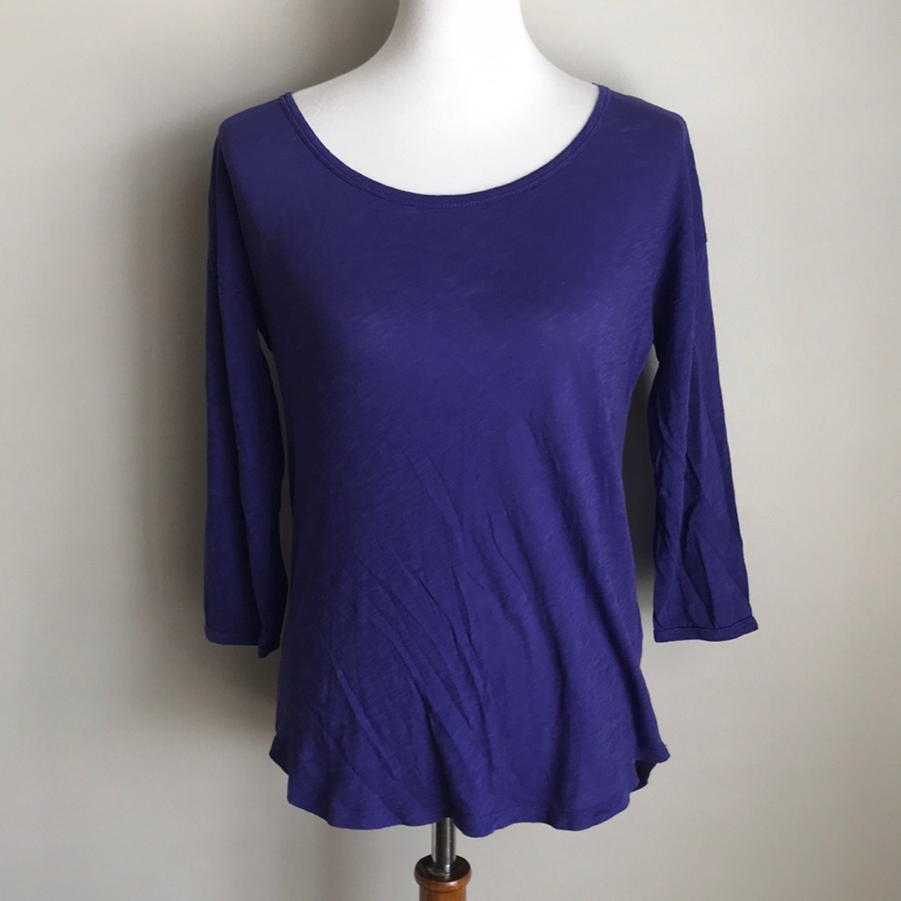 🍂J.Crew🍂 Vintage Cotton Ballet Tee!! Deep purple